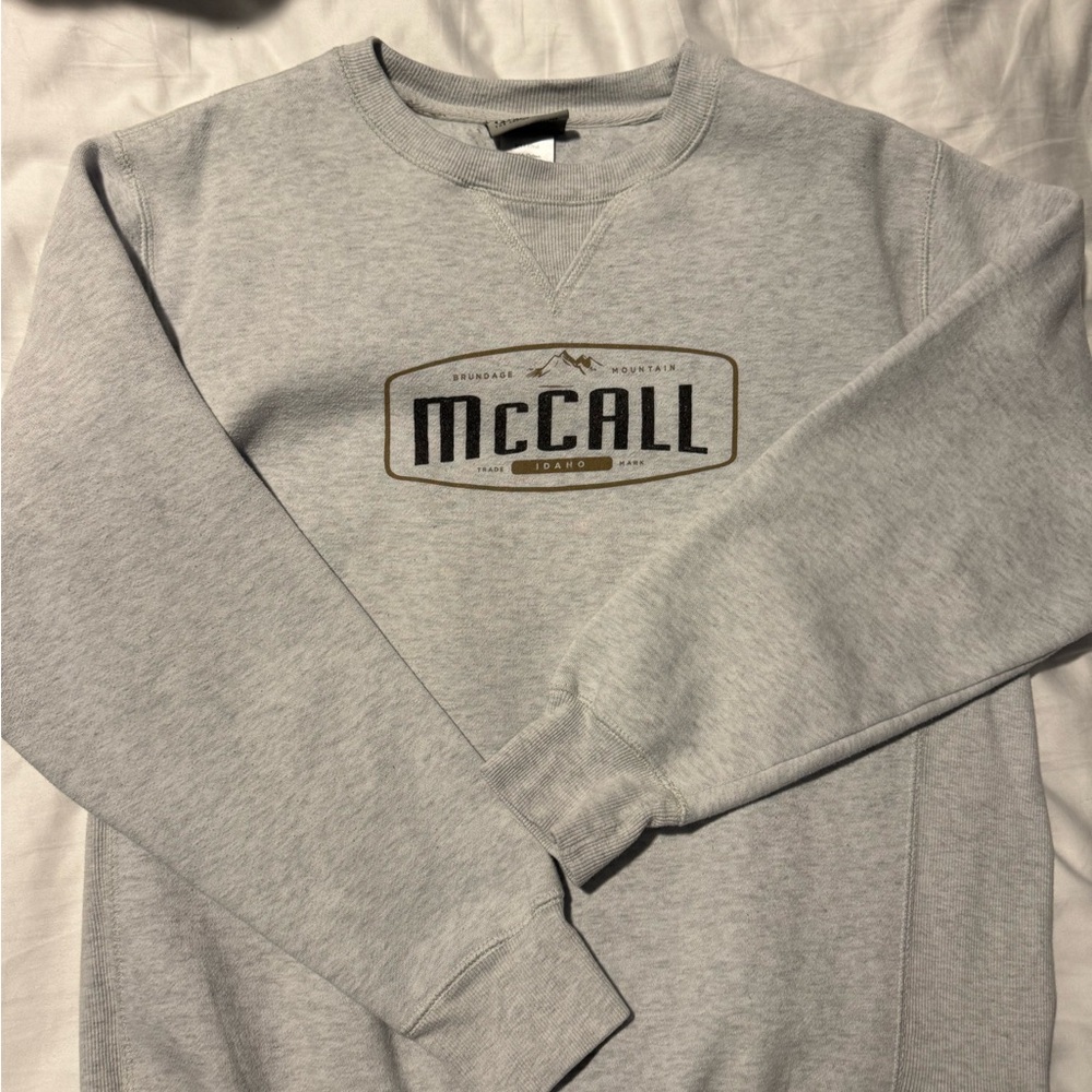 Artisan Light Gray Crewneck Sweater